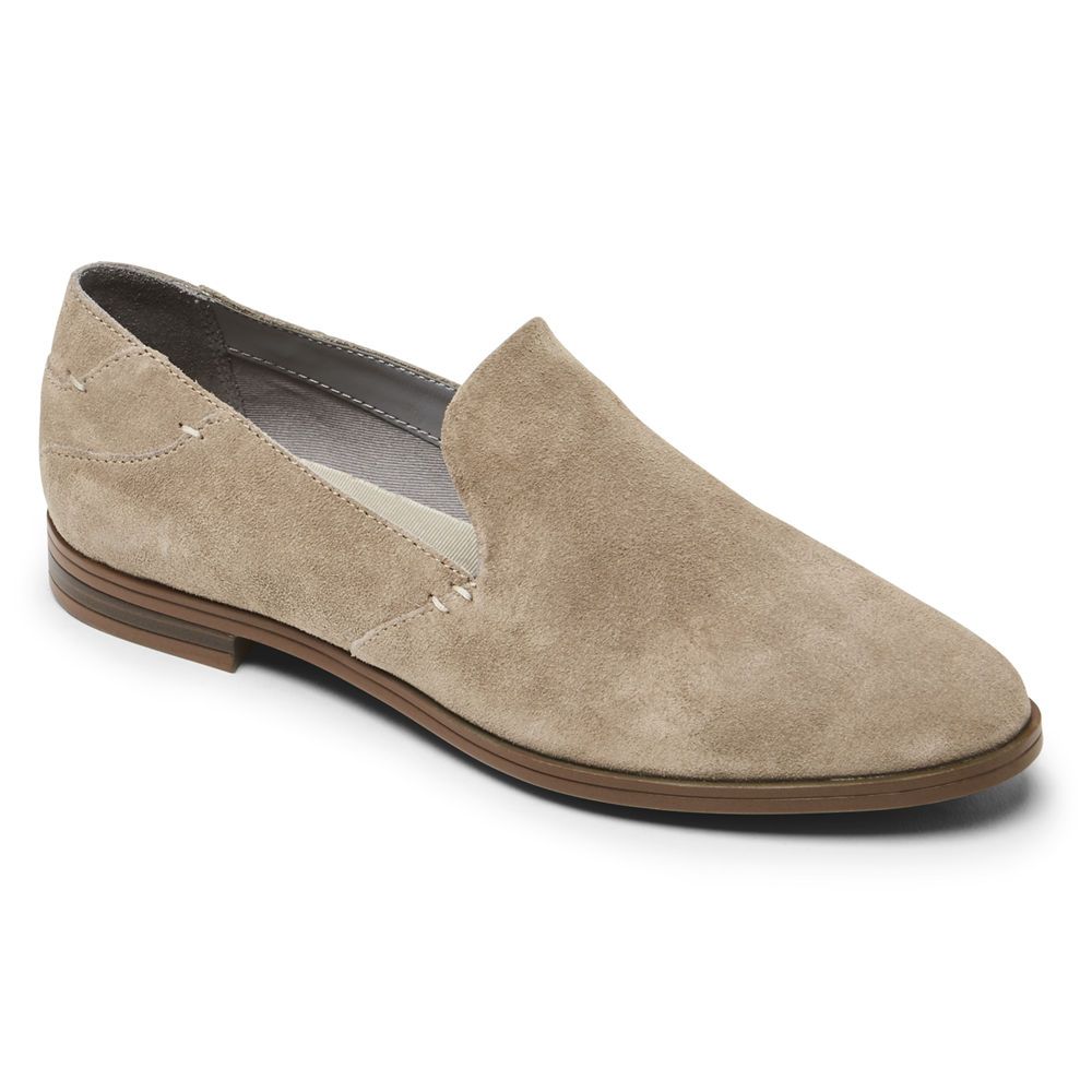 Rockport Loafers Dam Khaki - Perpetua - MLRIX7346